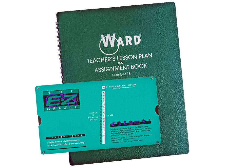 E-Z Grader Ward® Lesson Plan Combo Pack